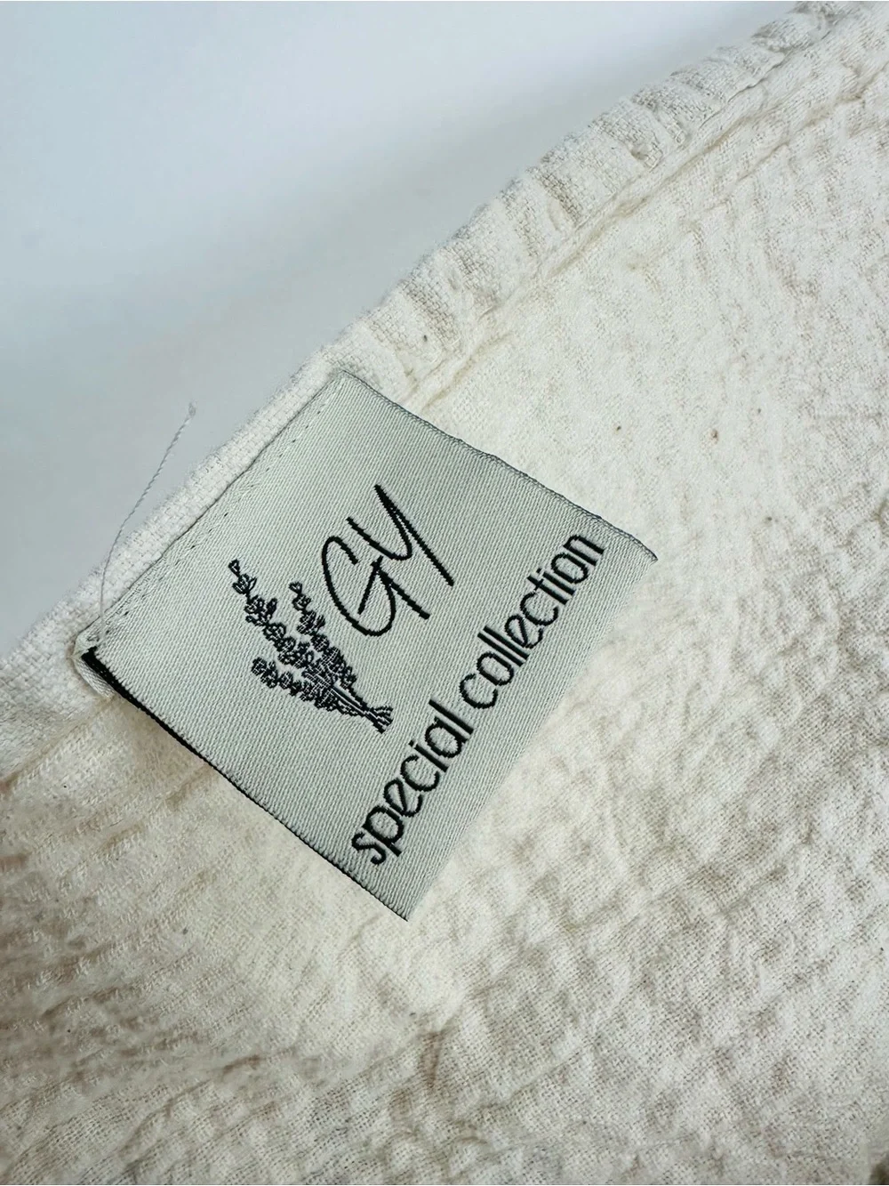 GY Special Collection Turkish Cotton Muslin Full Size Towel Evil Eye Print